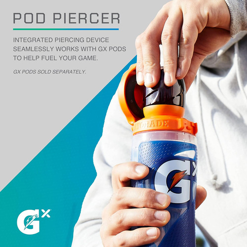 Botella Para Deporte Gatorade Rosa, Capacidad De 887 Ml