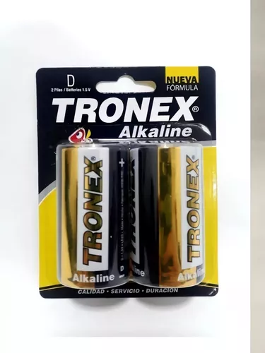 Pack X 2 Baterias D Pila Grande Lr20 Alcalina 1,5v