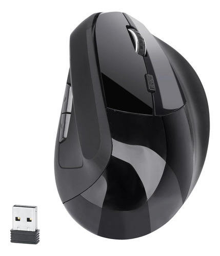 2.4g Mouse Óptico Ergonómico Vertical Inalámbrico, 3...