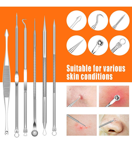 . Kit Removedor De Cravo Antiacne Cravo 15 Unidades
