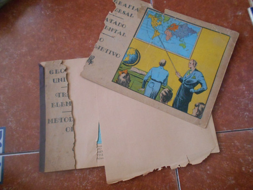 Libro Geografia Universal Texto Primaria Antiguo 30s Mapas (Usado)