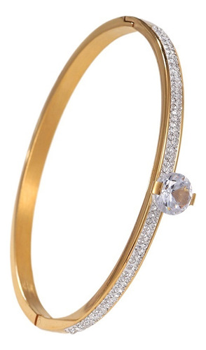 Pulsera Minimalista Titanio Acero Pulsera Mujer