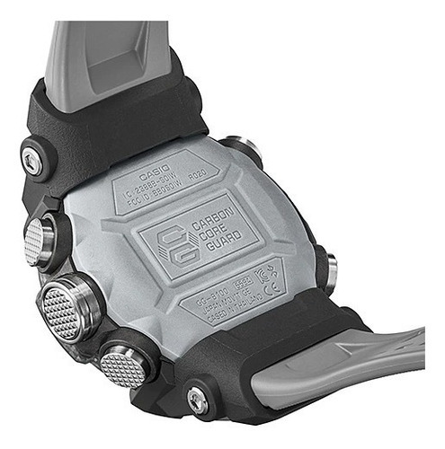 Reloj Casio Master Of G G-shock Mudmaster Original Hombre Color De La Correa Negro Color Del Bisel Gris Color Del Fondo Negro