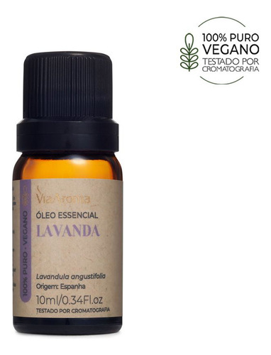Óleo Essencial Lavanda 100% Puro- Via aroma