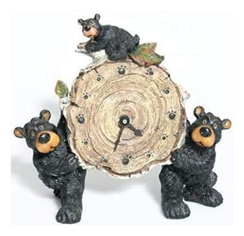 Willie Black Bear Un Cachorro Sosteniendo Un Reloj De M...