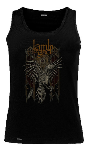 Camisilla Hombre Lamb Of God Rock Metal Banda Sbo2