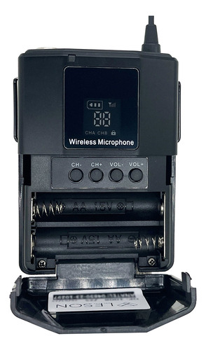 Microfone Sem Fio Leson Ls961 Headset Bege Omnidirecional 48