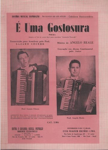 É Uma Gostosura   Polka (partituras Acordeon)