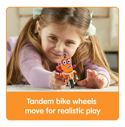 Hand2mind Numberblocks One And Two Bike Adventure, Toy