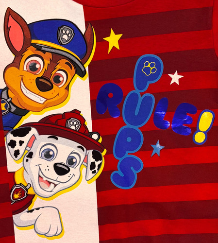 Playera Paw Patrol Para Niños