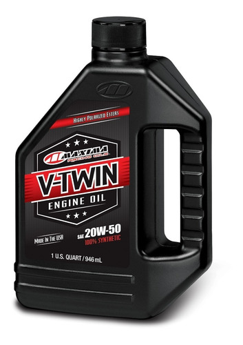 Maxima Aceite Sintetico 20w50 V-twin 20w50 -1ltr