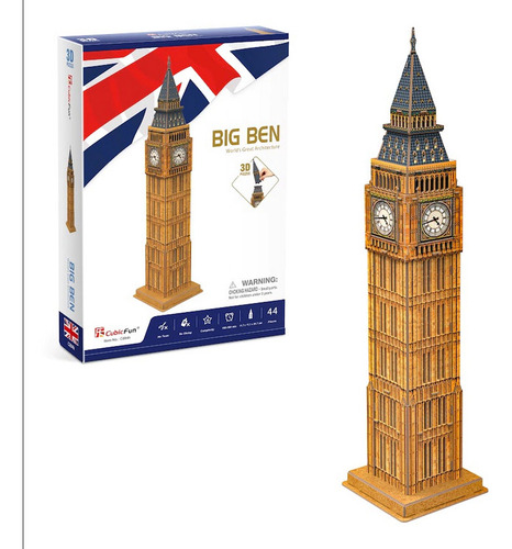 Puzzle 3d Cubicfun Big Ben 63704 Rompecabezas Inglaterra