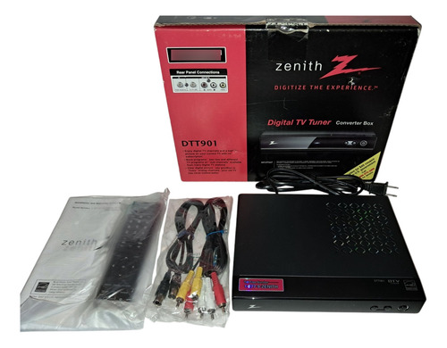 Caja Convertidor De Tv Digital Zenith Negro (Usado)