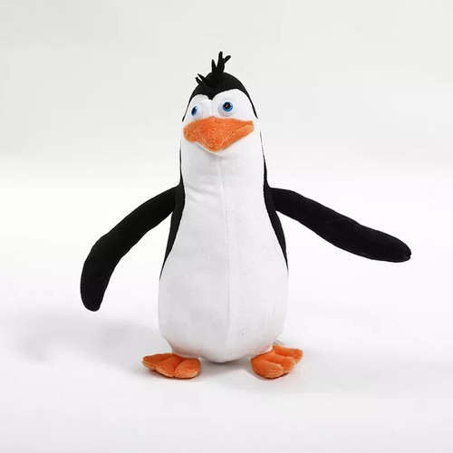 4 Peluches De Pinguinos De Madagascar Original 25 A 30 Cm