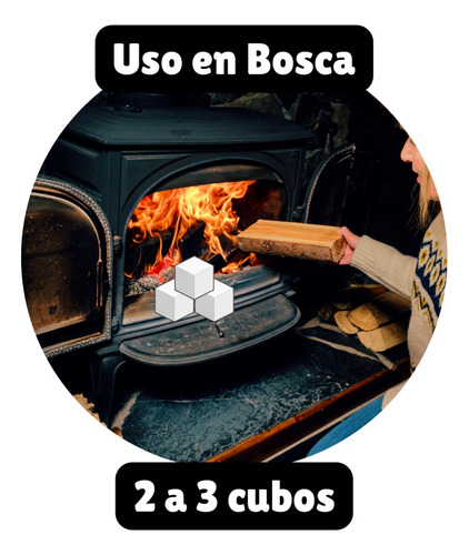 Imagen 2 de 9 de Pack 3 Cajas Iniciador De Fuego Quincho 32 Pastillas