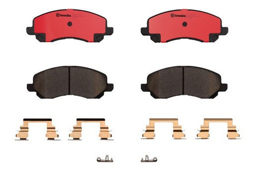 Balatas Delanteras Cerámica Caliber 4cil 2007