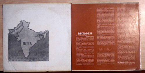George Harrison El Concierto Para Bangladesh Triple Disco Lp (Usado)