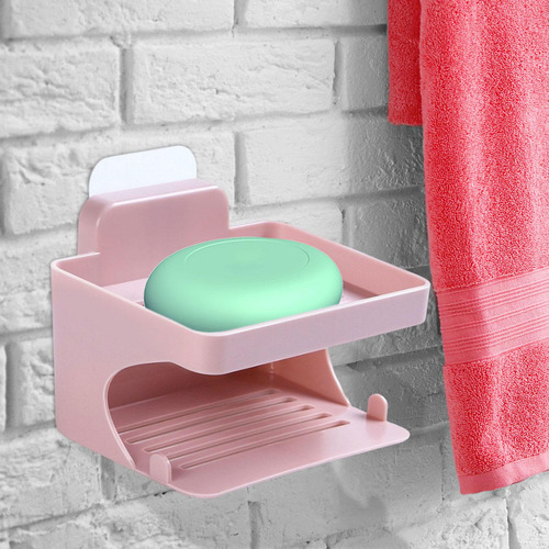 T Jabonera De 2 Niveles Jabonera De Doble Capa Para Ducha