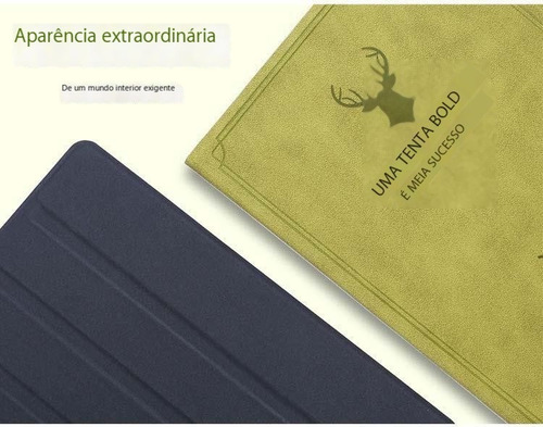 Funda sencilla con forma de cabeza de ciervo para iPad de 9ª, 8ª y 7ª generación, color gris
