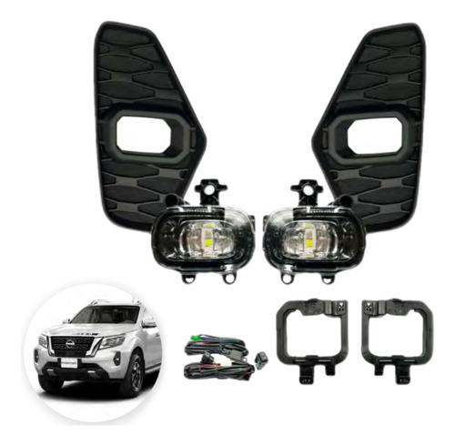 Exploradora Led Nissan Frontier Np300 Cables Y Swicth 2p X2