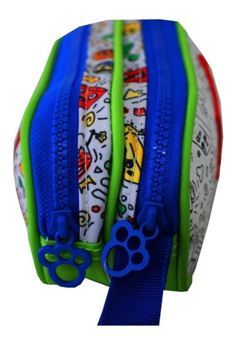 Imagem 10 de 10 de Kit Escolar Mochila + Estojo Gato Galáctico Youtube Infantil