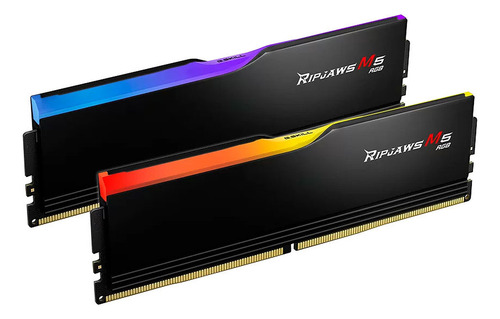G.skill Ripjaws M5 32gb (16x2) Ddr5 6000mhz Rgb Negro