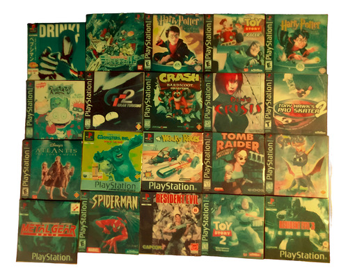 Lote 10 Juegos/respaldos A Elegir Ps1 Playstation 1 (Usado)