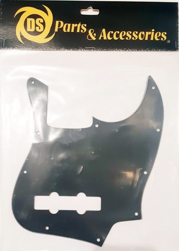 Pickguard Tricapa Bajo Jazz Bass Ds Parts Negro Ds-a225