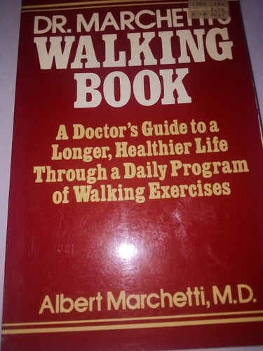 Libro En Inglés Ejercicio Dr. Marchettis Walking Book