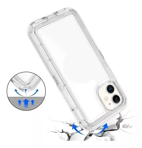Funda para iPhone 12 Mini Tecnología Ultra Impacto Color Blanco InstaCase  Antigolpes Uso Rudo