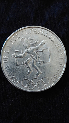 Moneda Conmemorativa Juegos Olímpicos De México 1968