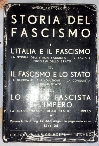 Historia Del Fascismo Guido Bortolotto