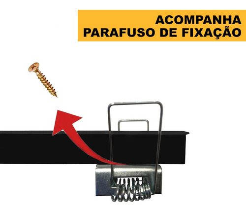 15 Kit Perfil Embutir 3m 50x20 + Fita 240 Leds Dupla + Fonte