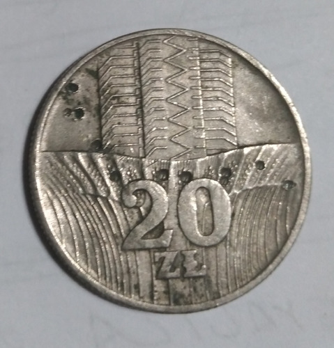 Moneda Polonia 20 2l