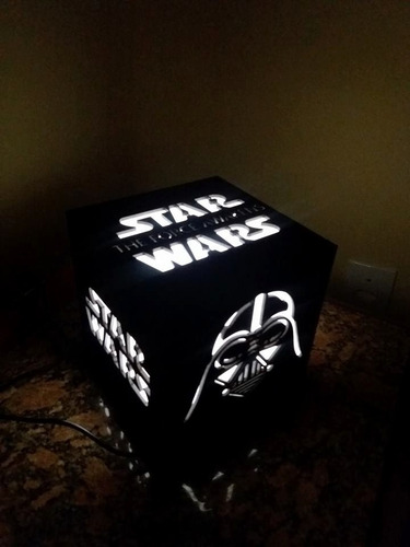 Luminaria Star Wars, Abajur, Em Led