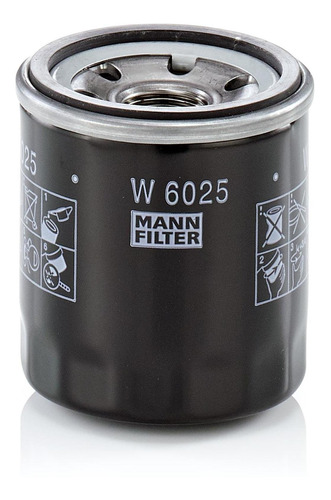 Filtro Blindado Do Óleo Lubrificante Mann-filter W6025