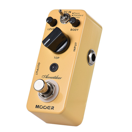 Mooer Acoustikar Acústico Guitarra Simulador Efecto Pedal Tr