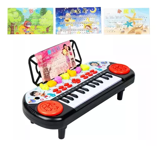 Piano Eletrônico para Crianças, Teclado de Piano Educacional para Crianças,  Desenho de Desenho Animado Portátil, Exercício de Imaginação para  Iniciantes (órgão eletrônico) : : Brinquedos e Jogos