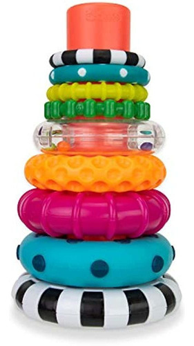 Sassy Stacks Of Circles Stacking Ring Stem Juguete De Aprend