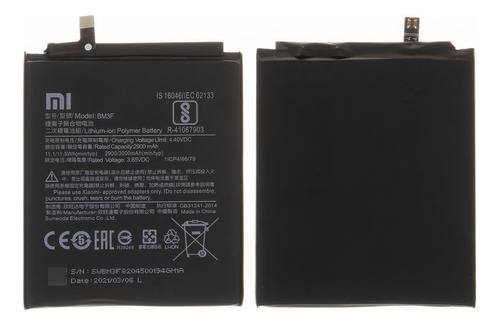 Bateria Xiaomi Mi 8 Pro, Mi 8 Explorer Bm3f 3000mah