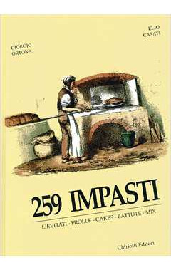 Livro 259 Impasti - Culinária Italiana - Elio Casati Giorgio Ortona [1992]