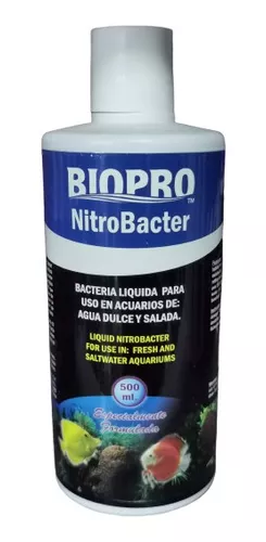 Biopro Bacteria Para Acuarios De Agua Dulce Y Salada 500 Ml