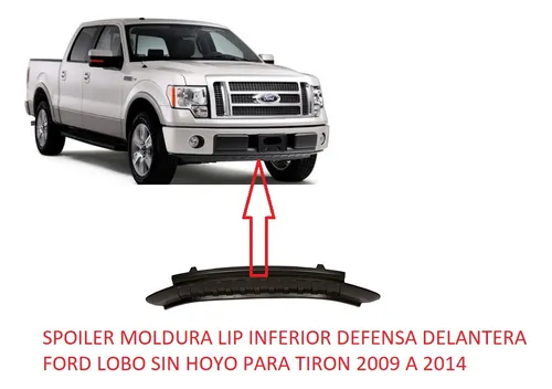 comprar Spoiler Inferior Defensa Delantera Ford F-150 2009 2010 2011