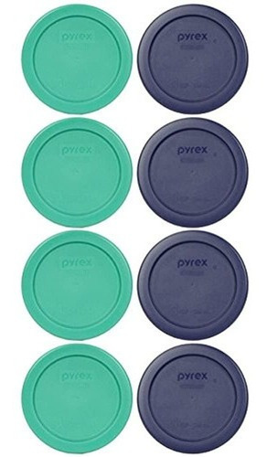 Pyrex 7202-pc 1 Taza (4) Verde 1113803 Y (4) Azul 1113805 Ta