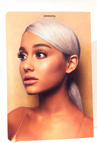 Ariana Grande Libreta Oficial Sweetener Nueva
