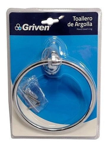 Toallero De Argolla Para Baño Griven