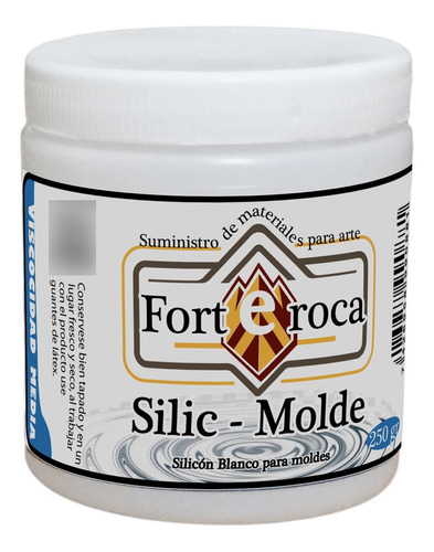 Caucho De Silicón Silic-molde Media Viscosidad Moldes 1kg