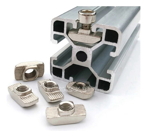 Tuerca Martillo M8 Perfil 4545 /4590 Tnut Bosch V-slot X 10u