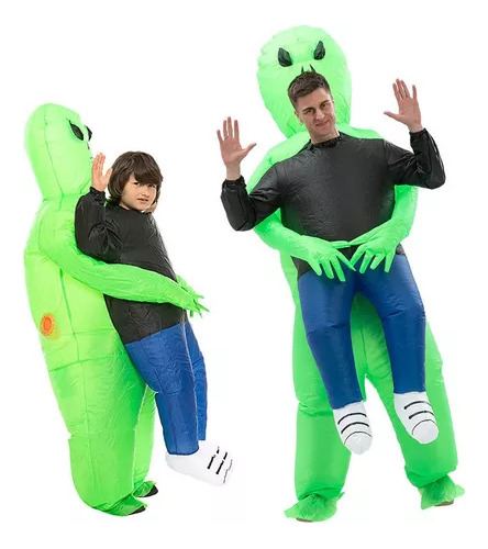 Ropa Inflable Alienígena De Halloween