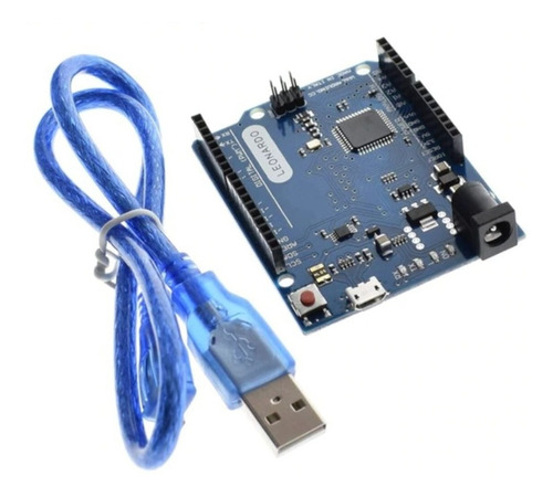 Compatível Arduino Leonardo R3 Atmega32u4 Com Cabo Usb